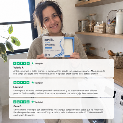 WAVE™: Ropa impecable rápido y sin gastar de más.