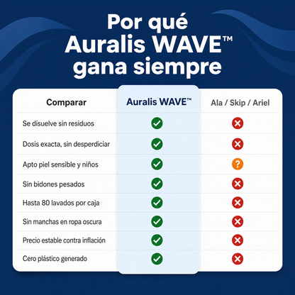 WAVE™: Ropa impecable rápido y sin gastar de más.